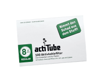 actiTube Regular Filter 8mm 100 St&uuml;ck