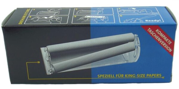 Konische Drehmaschine King Size KS Drehhilfe BLAU 110mm mit Fach & Mühle Roller 