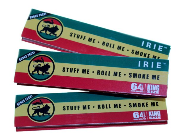 IRIE Rasta Papers King Size Extra leichte Hanfpapers