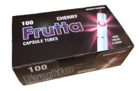 Frutta Cherry Filterh&uuml;lsen mit Aromakapsel 100 St&uuml;ck