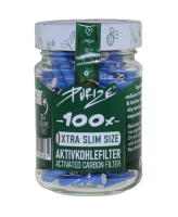 Purize Aktivkohlefilter Xtra Slim &oslash;5,9mm blau 100...