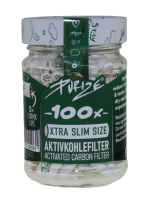 Purize Aktivkohlefilter Xtra Slim &oslash;5,9mm weiss 100...